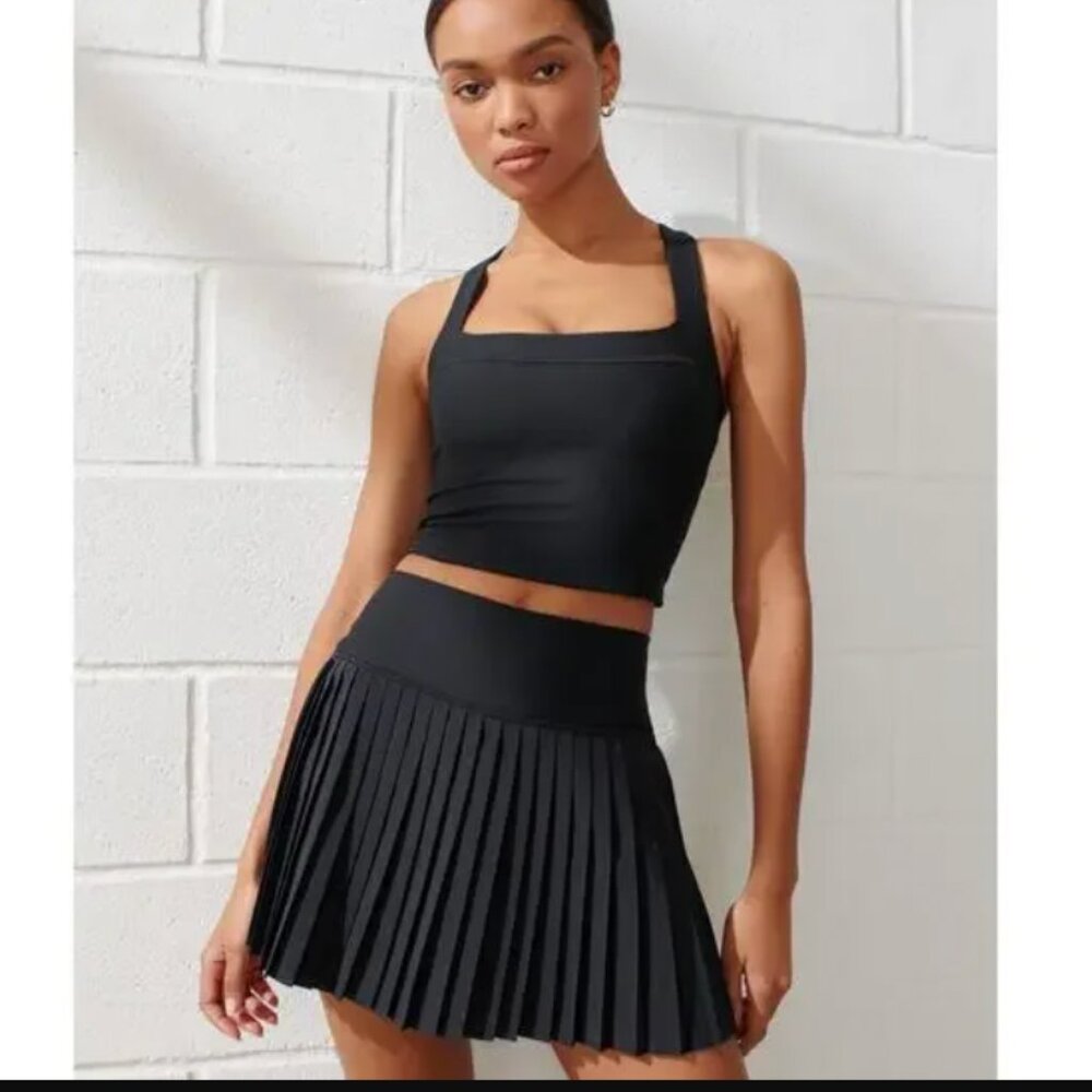 Abercrombie YPB motionTEK Lined Pleated Skirt NEW WITH TAGS